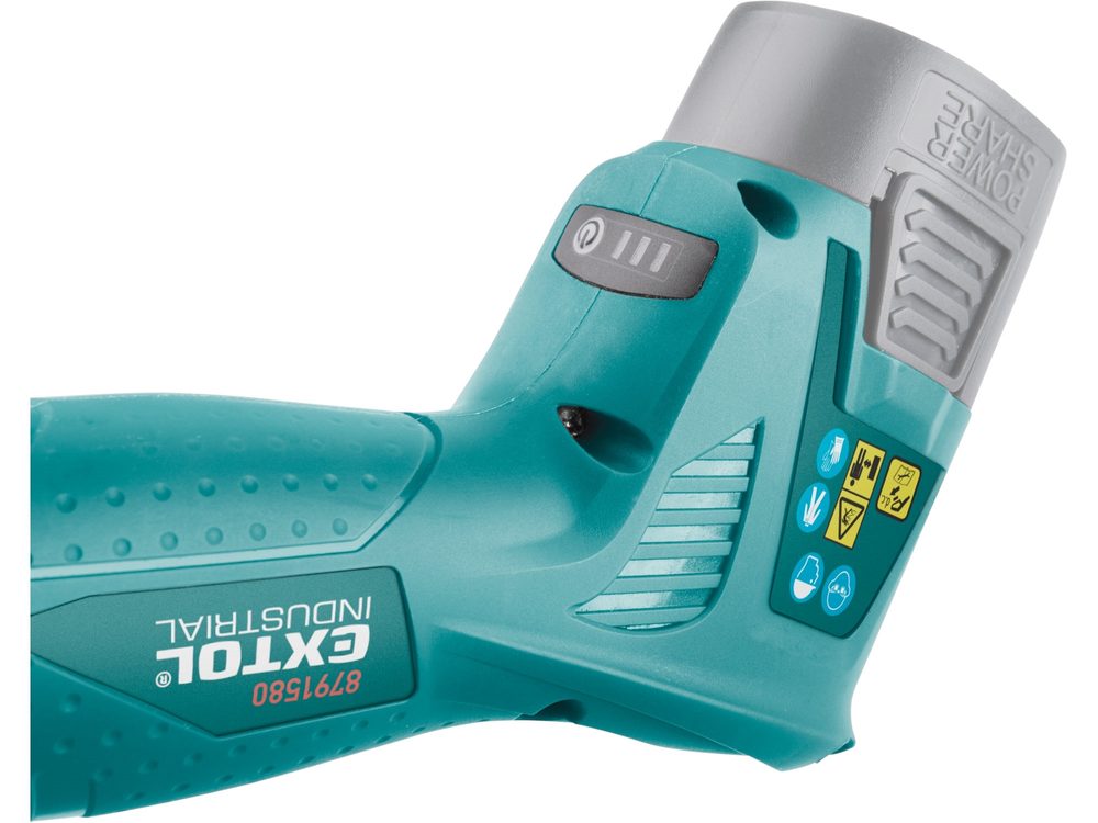 Aku zahradní nůžky EXTOL INDUSTRIAL 8791580T - Obrázek 2