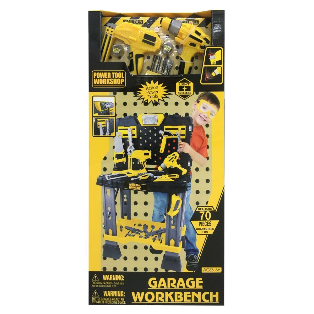 Dětský pracovní stůl s nářadím DELUXE TOOLS G21 60026322 - Obrázek 2