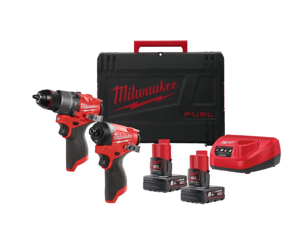 Sada aku nářadí Milwaukee M12 FPP2A2-602X 4933480588 Sada aku nářadí Milwaukee M12 FPP2A2-602X 4933480588