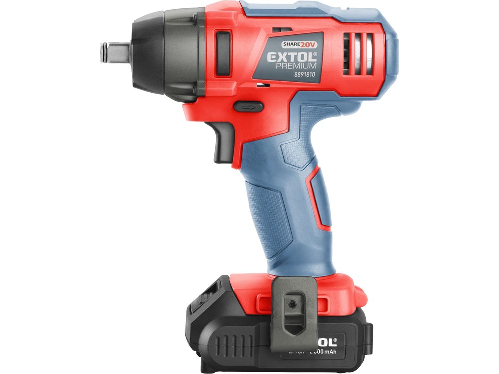 Aku rázový utahovák EXTOL PREMIUM 8891810 - Obrázek 2