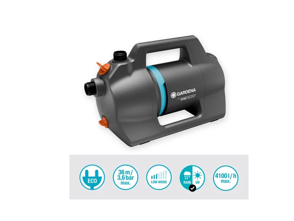 Elektrické povrchové čerpadlo Gardena 4100 Silent 9050-20 - Obrázek 2