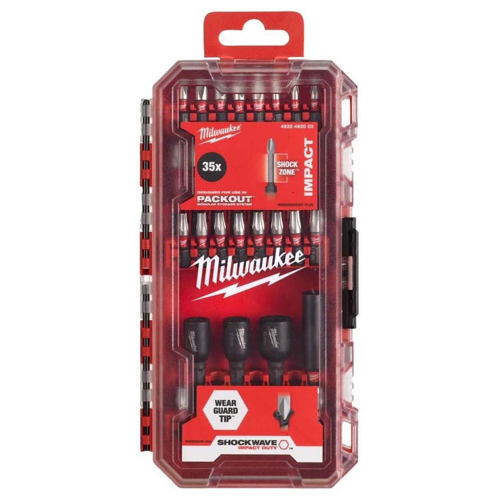 Sada bitů Milwaukee SHOCKWAVE 35 ks 4932492003 - Obrázek 2