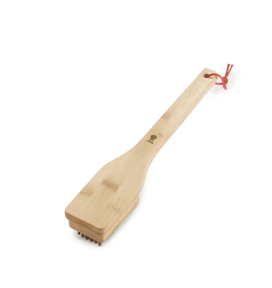 Bambusový kartáč na čištění roštů Weber 30 cm - Obrázek 2