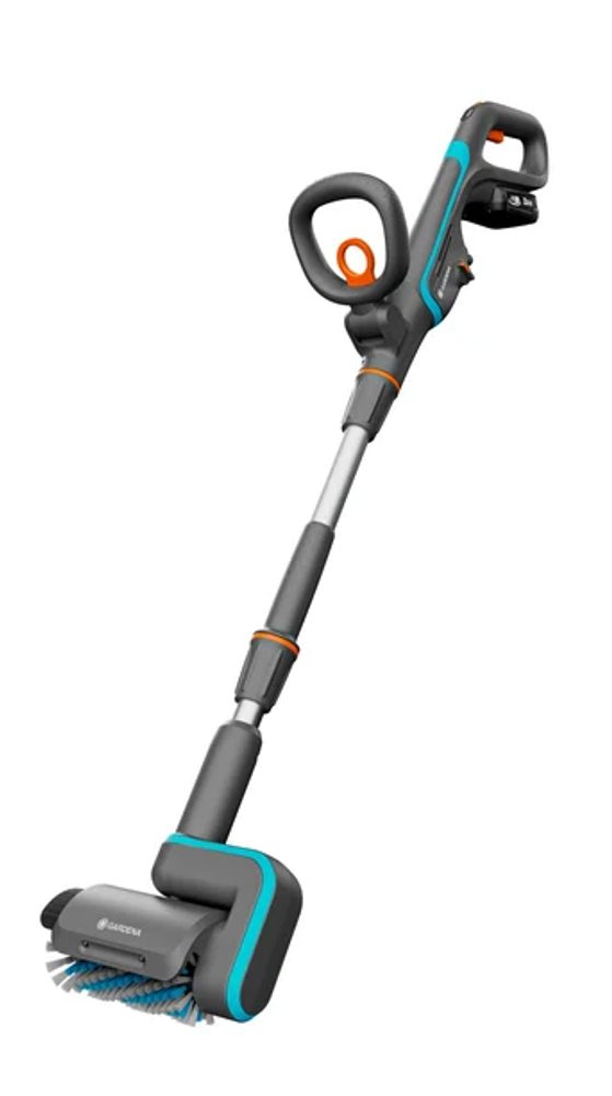 Aku multi čistič Gardena AquaBrush Patio P4A sada 14841-20 Aku multi čistič Gardena AquaBrush Patio P4A sada 14841-20