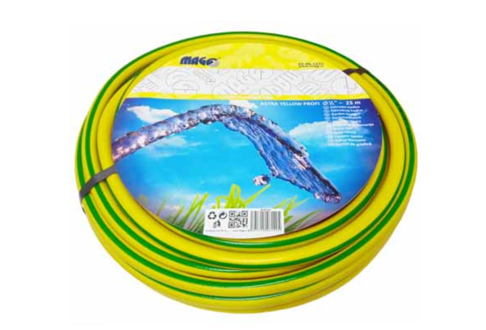 Zahradní hadice ASTRA YELLOW PROFI 1/2″ 25 m 02-06-1225 Zahradní hadice ASTRA YELLOW PROFI 1/2″ 25 m 02-06-1225