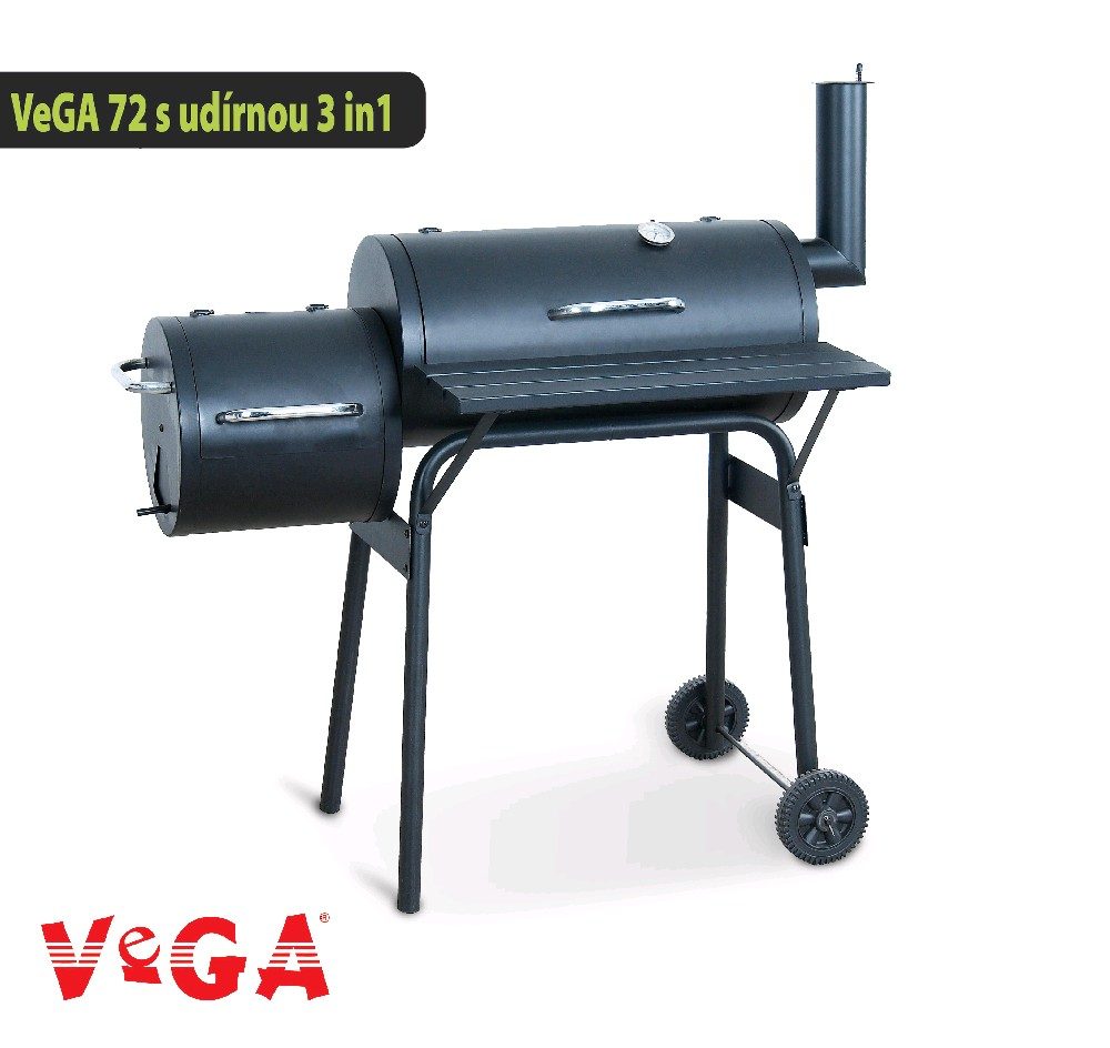 Zahradní gril s udírnou VeGA 72 3v1 Zahradní gril s udírnou VeGA 72 3v1