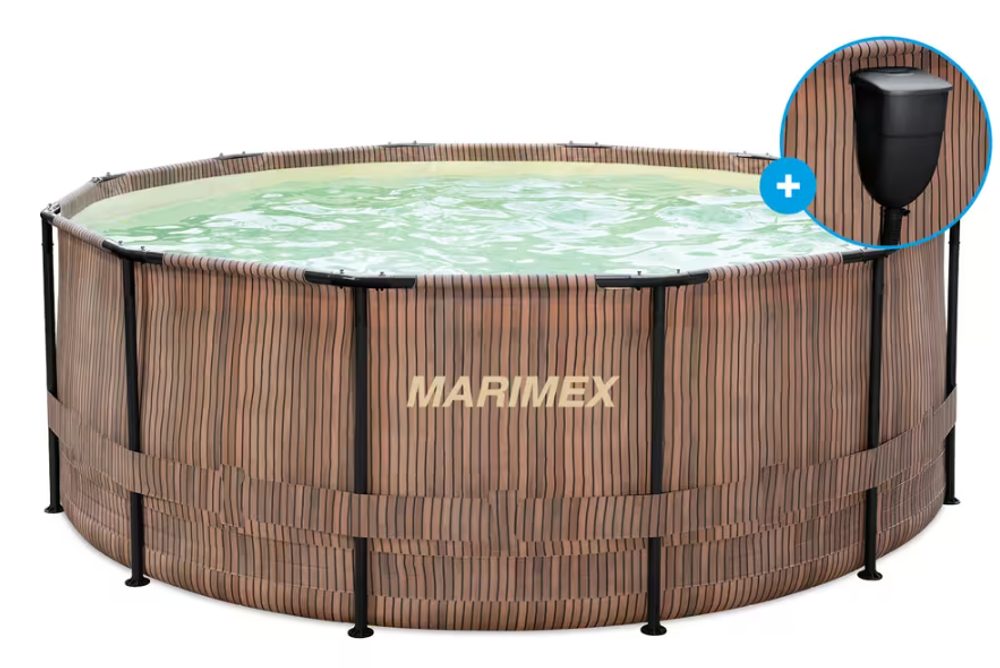 Bazén Florida Marimex 3,66 x 0,99 m TEAK vč. skimmeru 10340285 - Obrázek 2