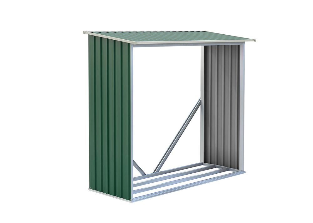 Přístřešek na dřevo WOH 136 zelený G21 63900491 Přístřešek na dřevo WOH 136 zelený G21 63900491