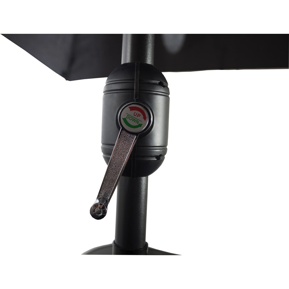 Slunečník černý 3m FIELDMANN FDZN 5007 - Obrázek 2