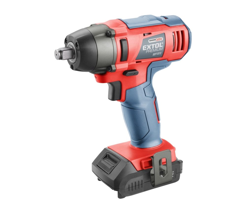 Aku rázový utahovák EXTOL PREMIUM 8891810 Aku rázový utahovák EXTOL PREMIUM 8891810