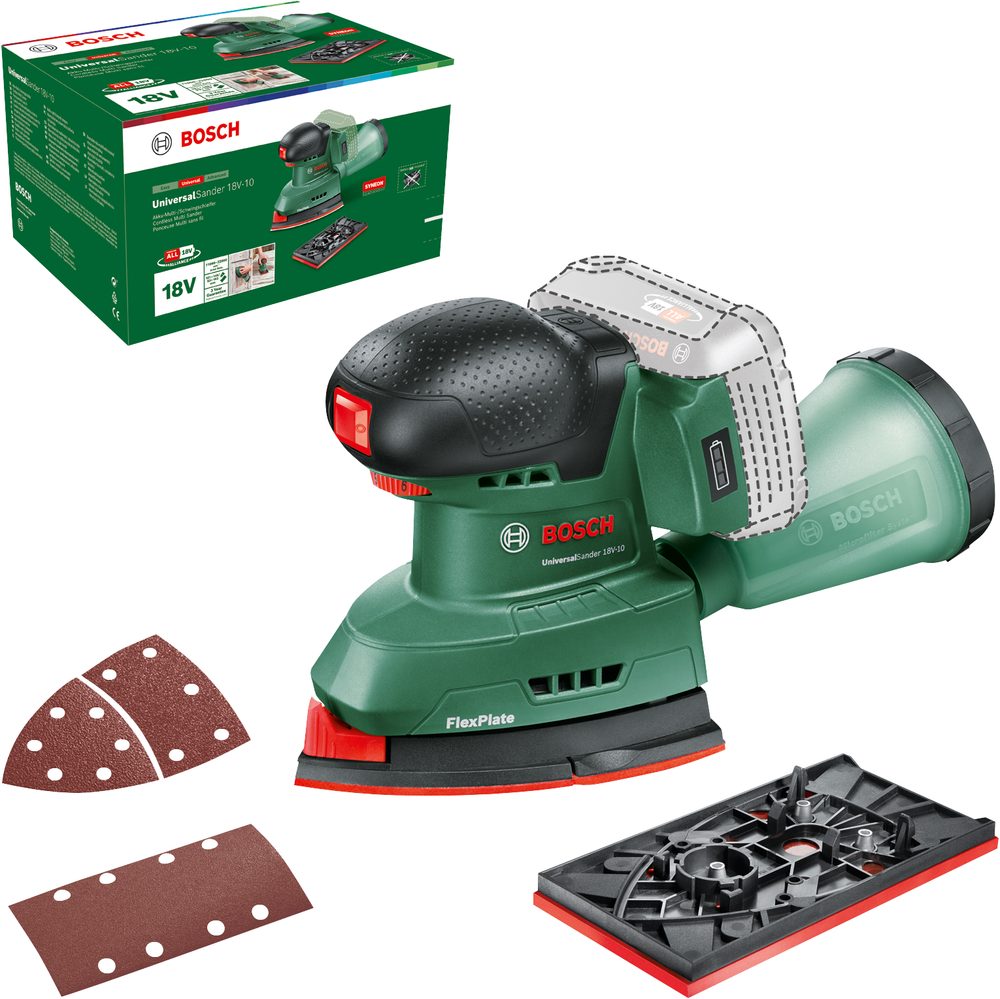 Aku vibrační bruska Bosch UniversalSander 18V-10 06033E3100 Aku vibrační bruska Bosch UniversalSander 18V-10 06033E3100