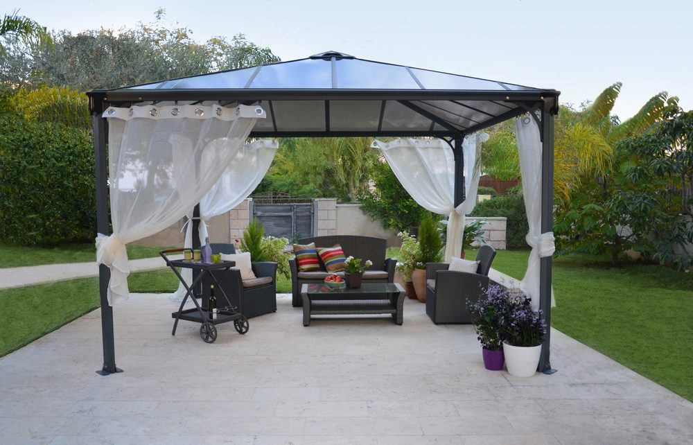 Zahradní hliníkový altán Palram Palermo 3600 - Obrázek 2