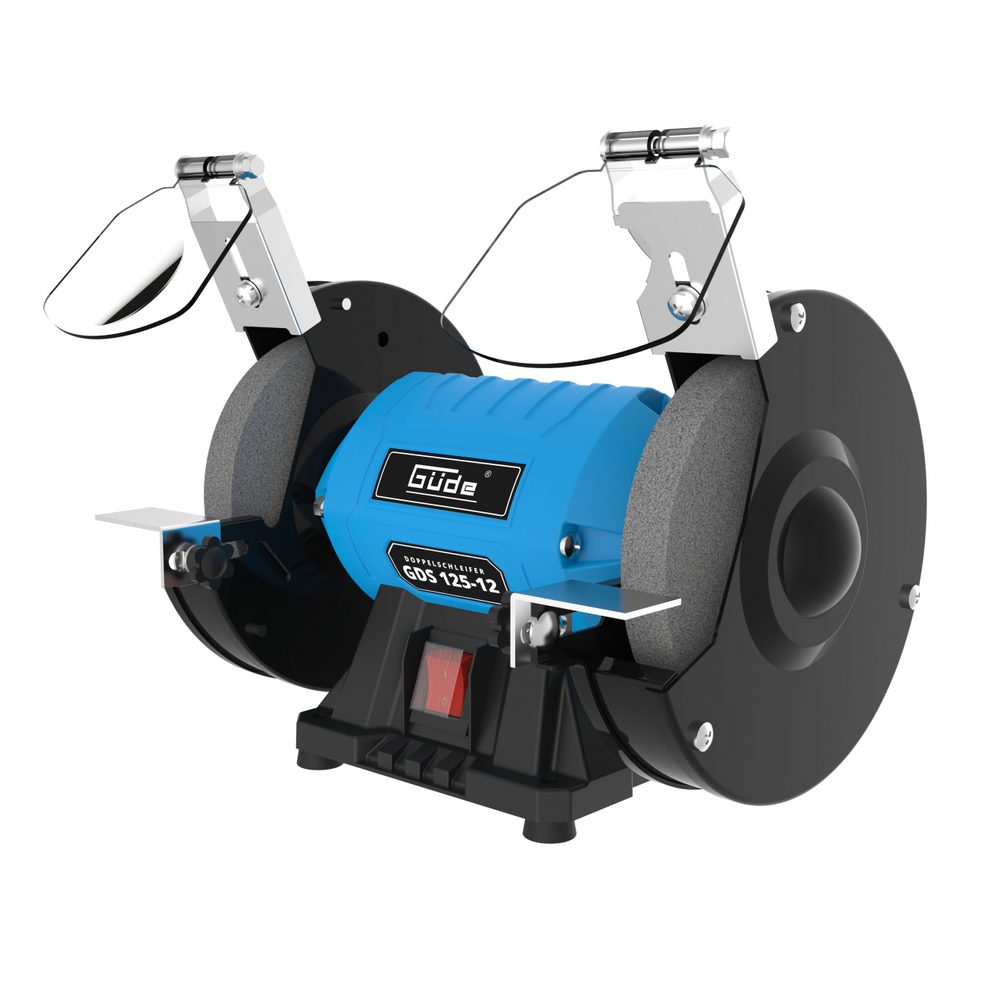 Elektrická dvoukotoučová stolní bruska GÜDE GDS 125-12 - Obrázek 2