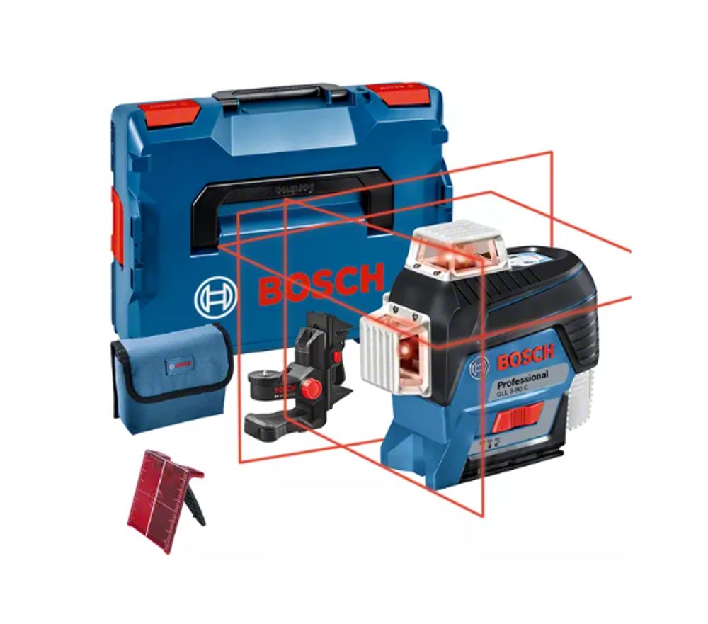 Čárový laserový měřič Bosch GLL3-80C 0601063R03 Čárový laserový měřič Bosch GLL3-80C 0601063R03