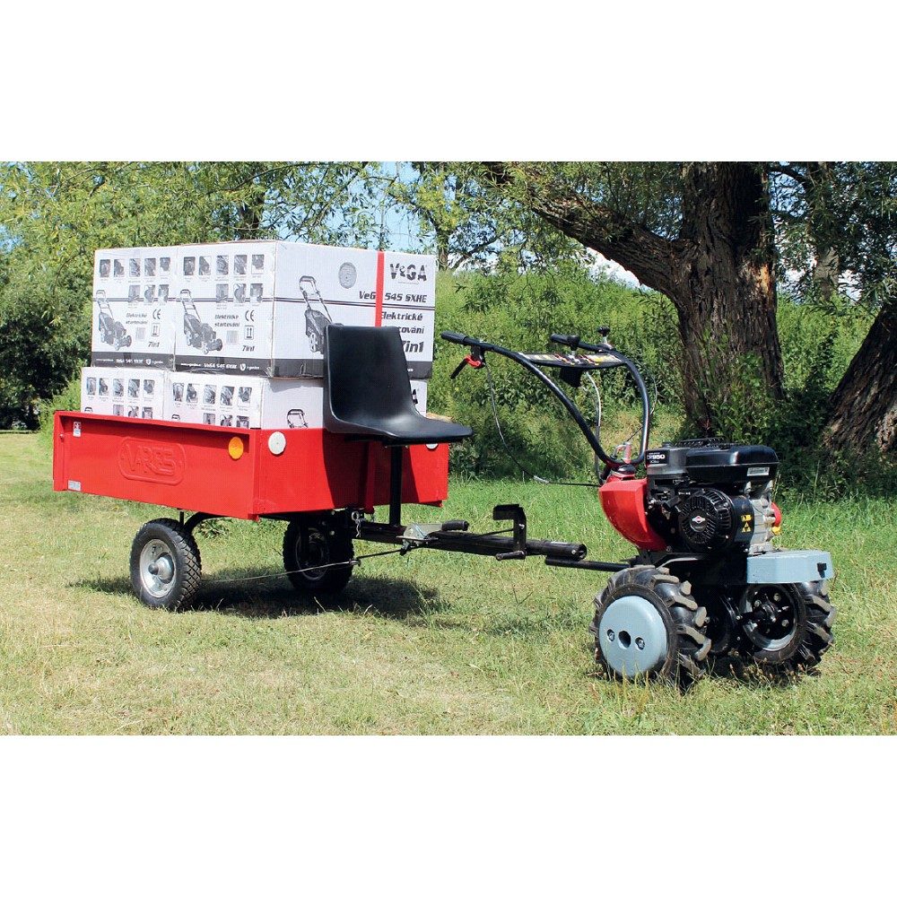 Benzínový kultivátor PUBERT SET3 s vozíkem VARIO P - Obrázek 2