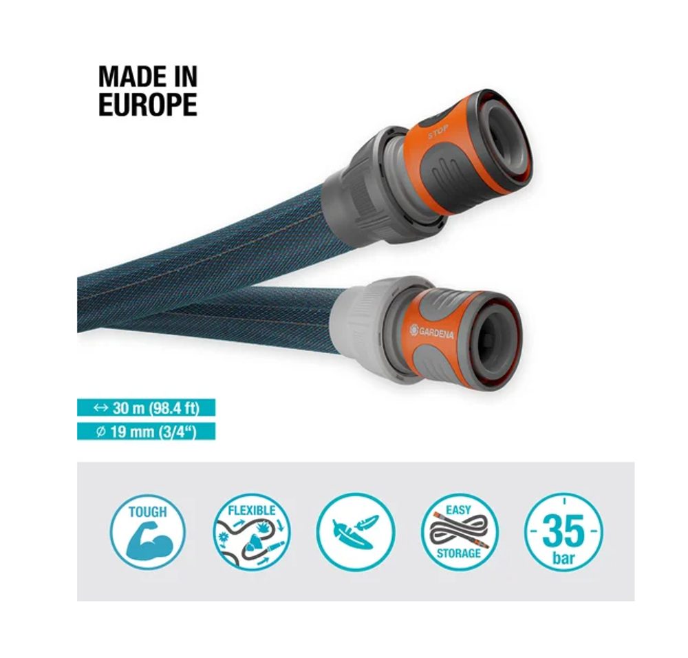 Zahradní textilní hadice Gardena Liano™ Xtreme 3/4" 30 m 18484-20 - Obrázek 2