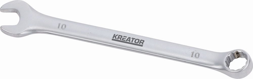 Kreator Oboustranný klíč očko/otevřený 10 140mm KRT501205 Kreator Oboustranný klíč očko/otevřený 10 140mm KRT501205