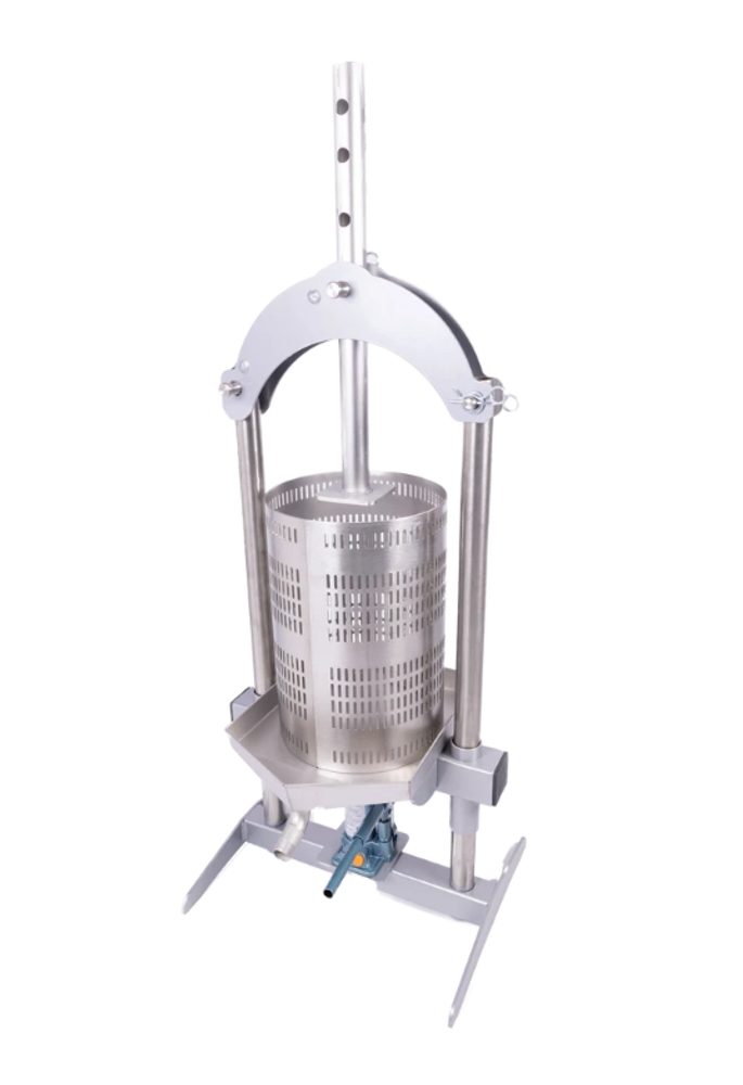 Lis na ovoce VARES HYDRAULIC 18L/2t - nerez - Obrázek 2