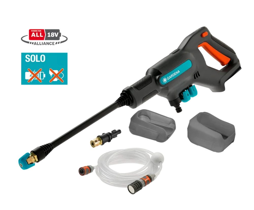 Aku vysokotlaká myčka Gardena AquaClean 24/18V P4A 14800-55 Aku vysokotlaká myčka Gardena AquaClean 24/18V P4A 14800-55