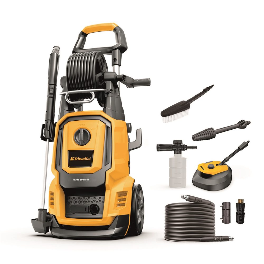 Elektrická indukční tlaková myčka Riwall PRO REPW 195i SET Elektrická indukční tlaková myčka Riwall PRO REPW 195i SET