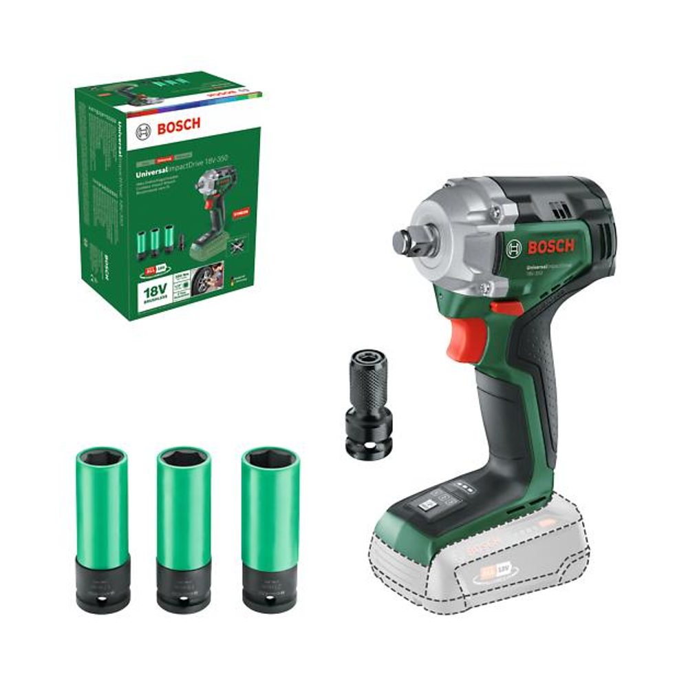 Aku rázový utahovák Bosch UniversalImpactDrive 18V-350 0603980305 Aku rázový utahovák Bosch UniversalImpactDrive 18V-350 0603980305