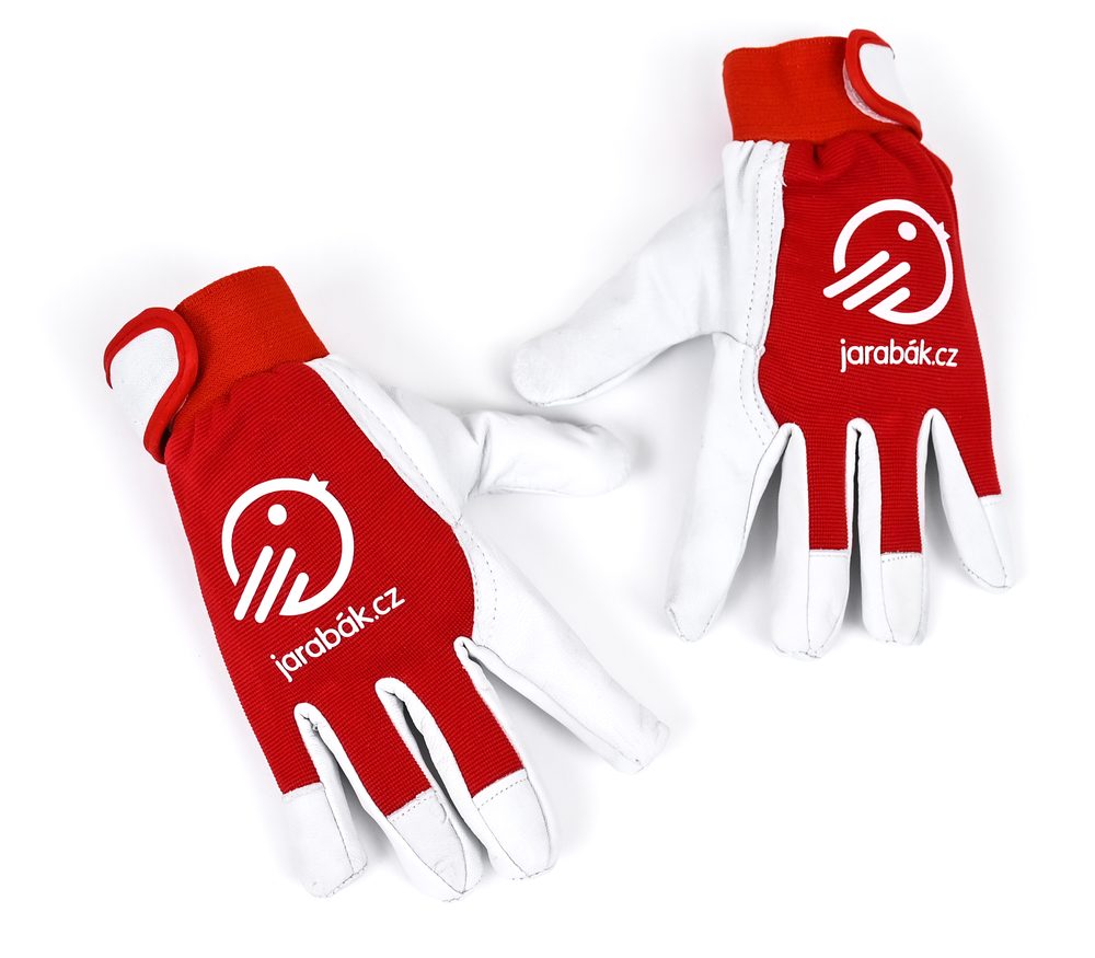 Pracovní rukavice kozinková useň Jarabák - L (vel. 10) - Obrázek 2