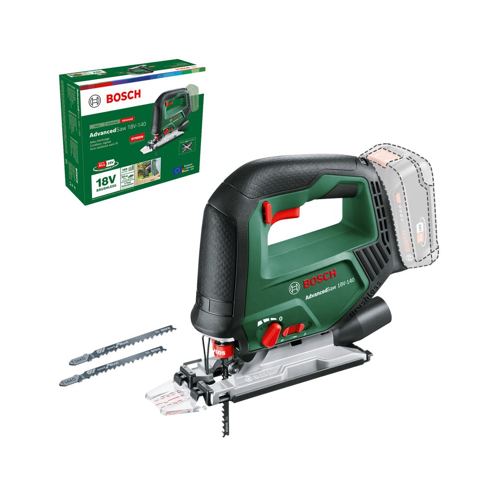 Aku přímočará pila Bosch AdvancedSaw 18V-140 0603013000 - Obrázek 2
