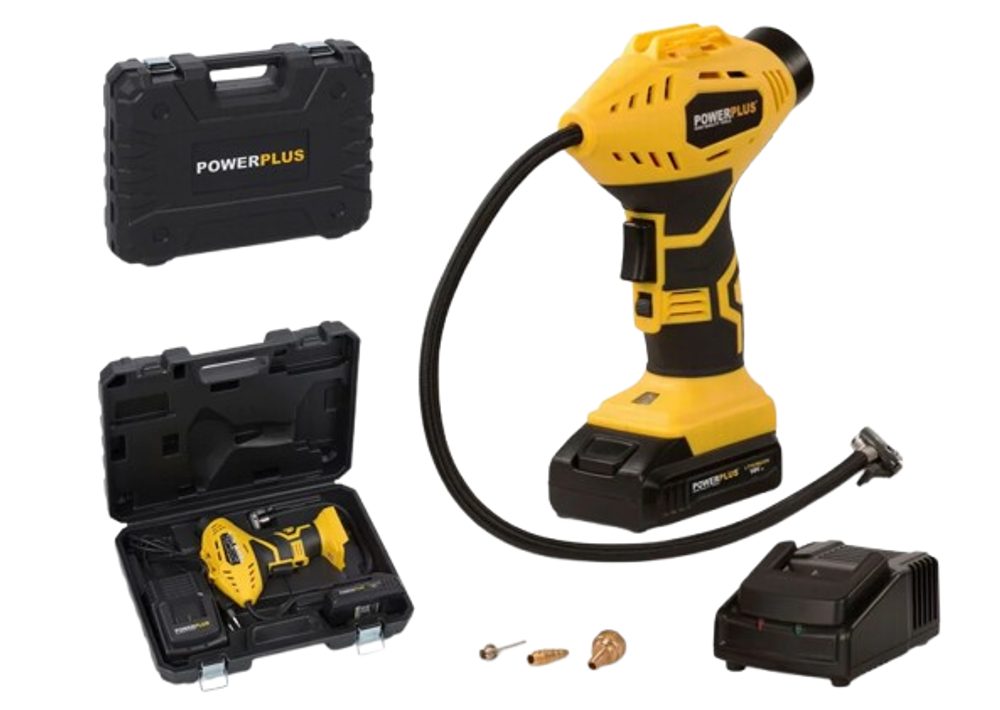 Aku kompresor 18V LI-ION Powerplus POWX1700 Aku kompresor 18V LI-ION Powerplus POWX1700