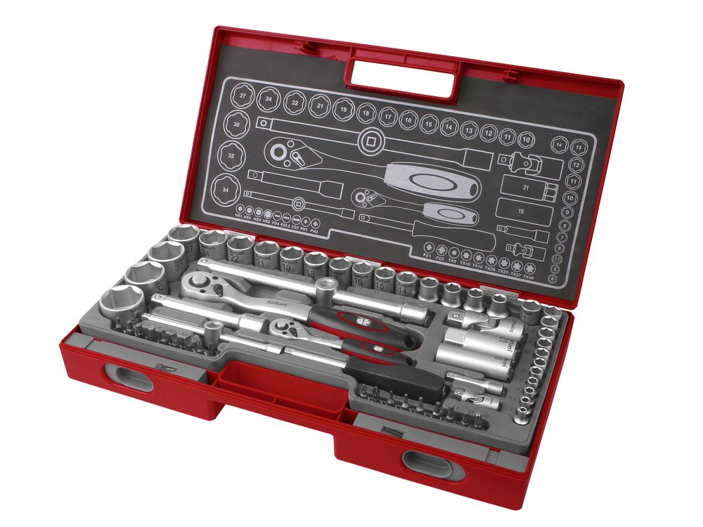 Gola sada 1/4″, 1/2″ 60 ks FORTUM 4700011 Gola sada 1/4″, 1/2″ 60 ks FORTUM 4700011