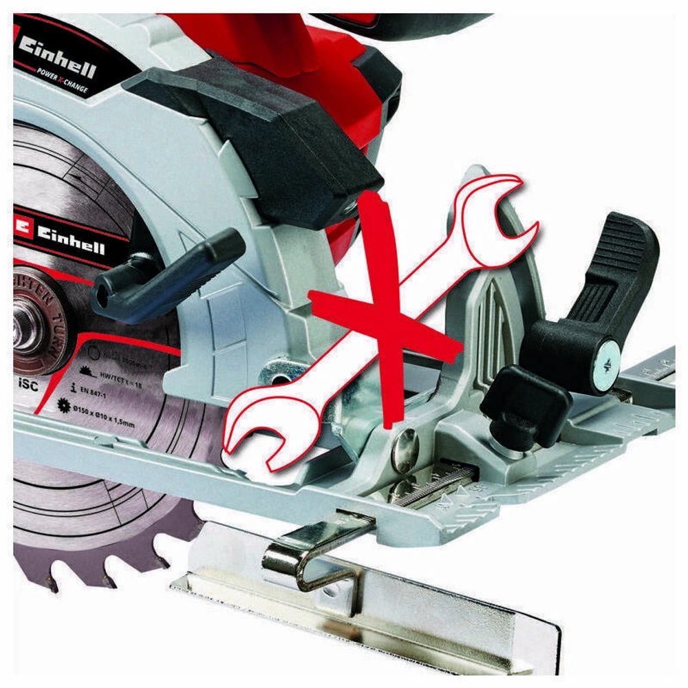Aku ruční okružní pila Einhell TE-CS 18/150 Li-Solo 4331220 - Obrázek 2