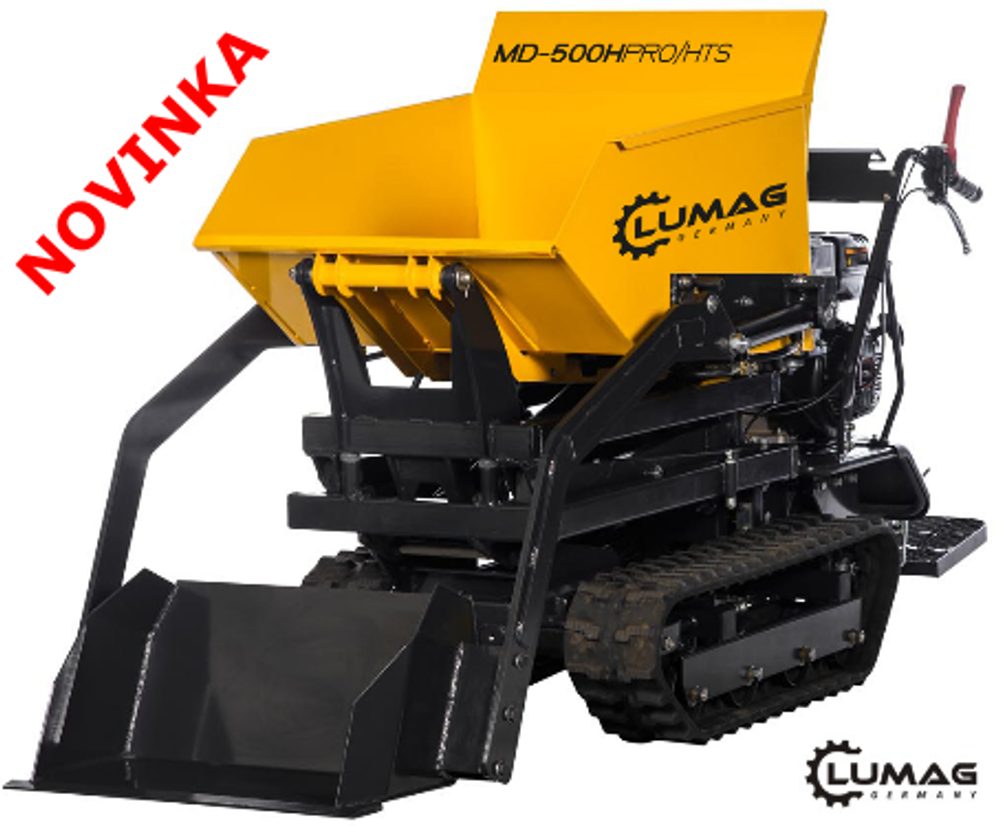 Pásový minidumper Lumag MD 500H-PRO/HTS Pásový minidumper Lumag MD 500H-PRO/HTS