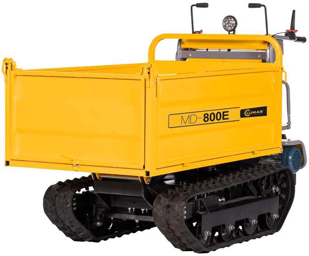 Aku pásový minidumper Lumag MD – 800E (sada) Aku pásový minidumper Lumag MD – 800E (sada)