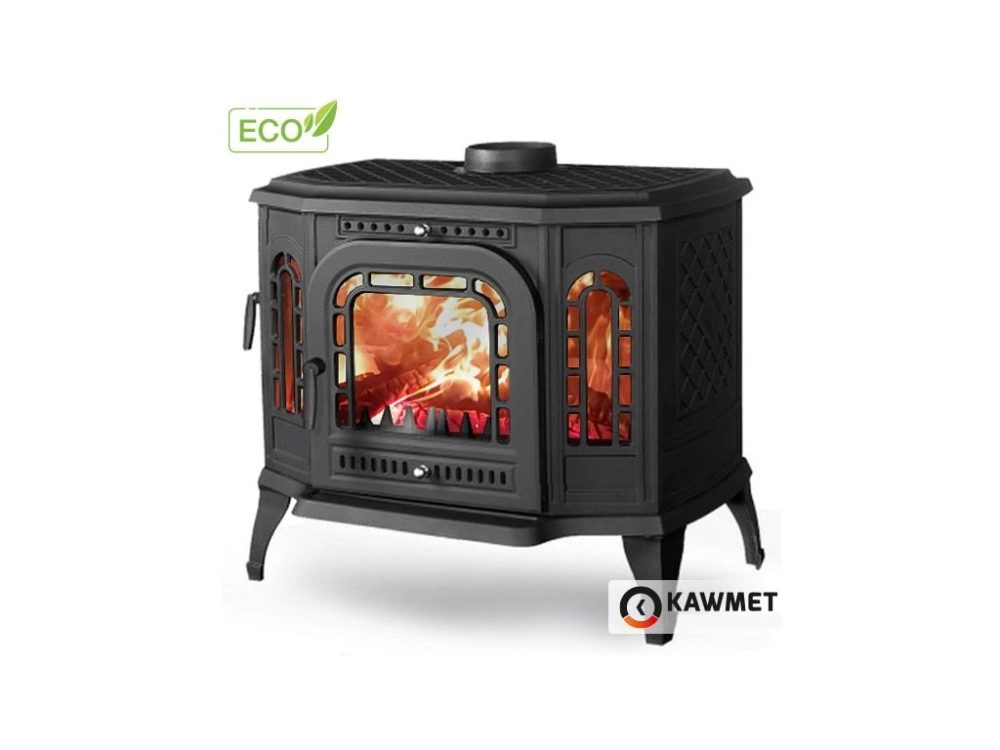 Krbová kamna KAWMET P7 LB – Levá/Černá Krbová kamna KAWMET P7 LB – Levá/Černá
