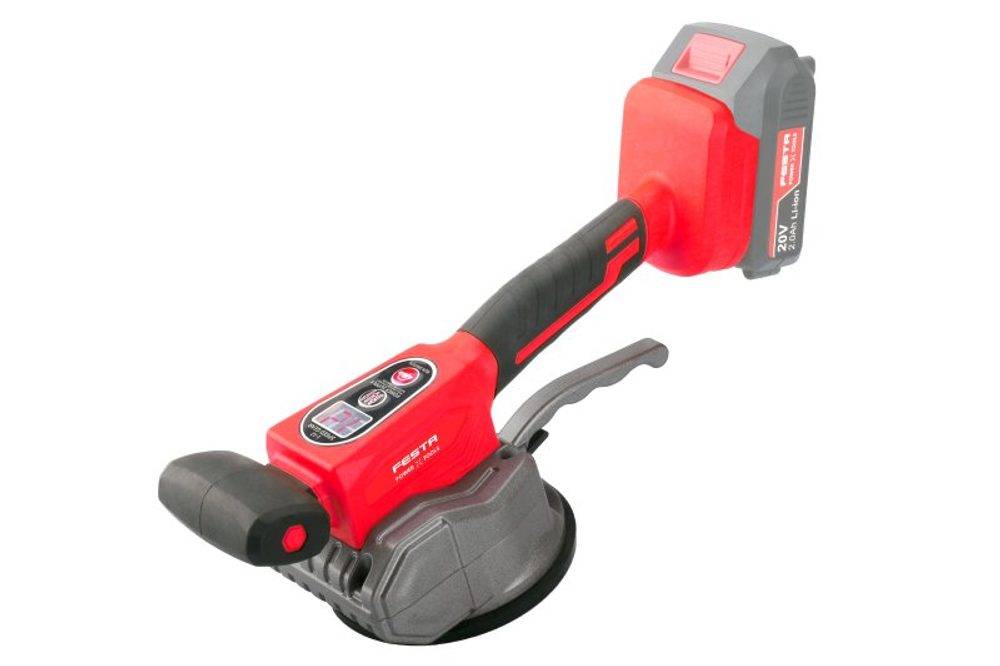 Aku vibrační přísavka na dlažbu FESTA 125mm 36329 Aku vibrační přísavka na dlažbu FESTA 125mm 36329