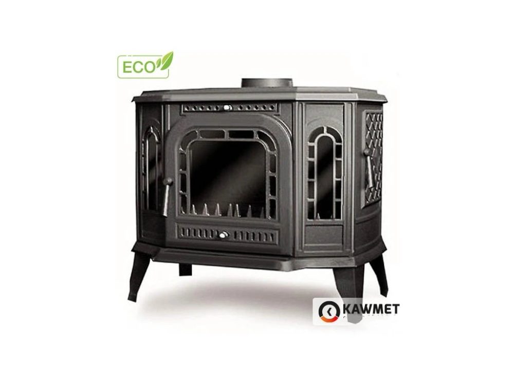 Krbová kamna KAWMET P7 PB - Pravá/Černá - Obrázek 2