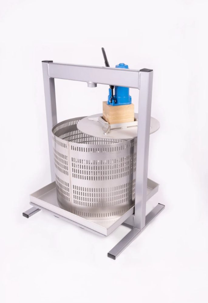 Lis na ovoce VARES HYDRAULIC 50L/5t - nerez - Obrázek 2