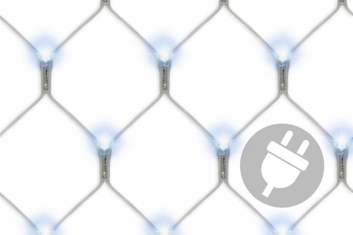 Nexos 1031 Světelný závěs s LED diodami – 3 x 3 m studená bílá 128 LED Nexos 1031 Světelný závěs s LED diodami – 3 x 3 m studená bílá 128 LED