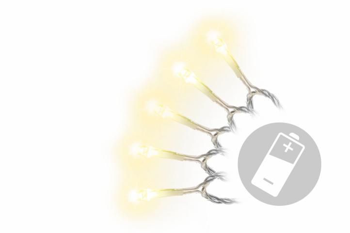 Nexos 1120 Vánoční LED osvětlení 4,5 m – teple bílé, 30 diod Nexos 1120 Vánoční LED osvětlení 4,5 m – teple bílé, 30 diod