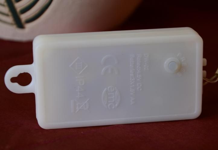 Vánoční LED osvětlení 10 m s časovým spínačem - studeně bílé, 100 diod OEM - Obrázek 2