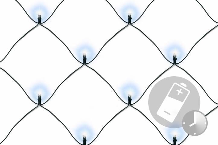 Nexos 39399 Vánoční osvětlení – světelná síť 1,5 x 1,5 m – studená bílá 100 LED Nexos 39399 Vánoční osvětlení – světelná síť 1,5 x 1,5 m – studená bílá 100 LED