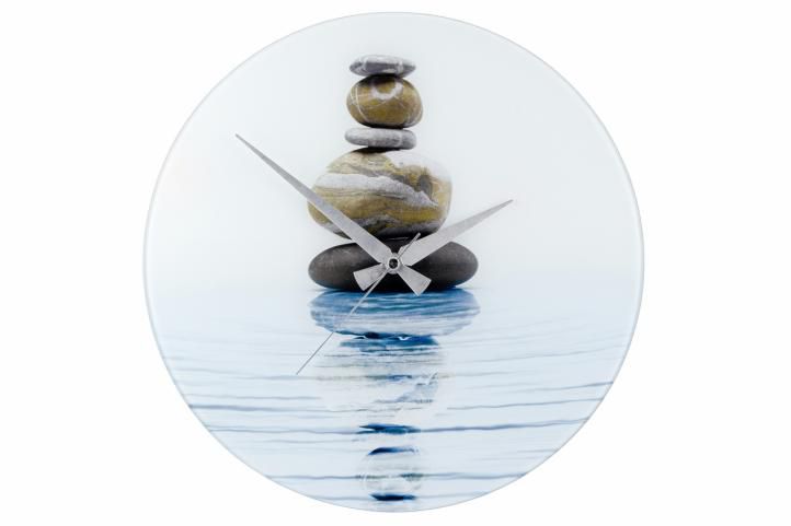 WENKO Meditace Nástěnné hodiny 37 cm WENKO Meditace Nástěnné hodiny 37 cm
