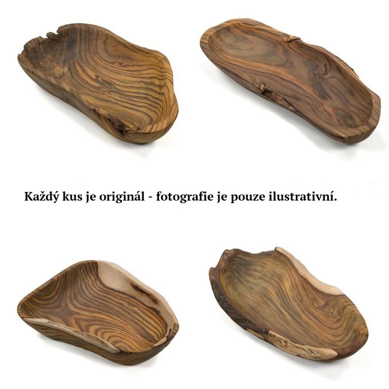 Dekorativní dřevěná miska - Obrázek 2