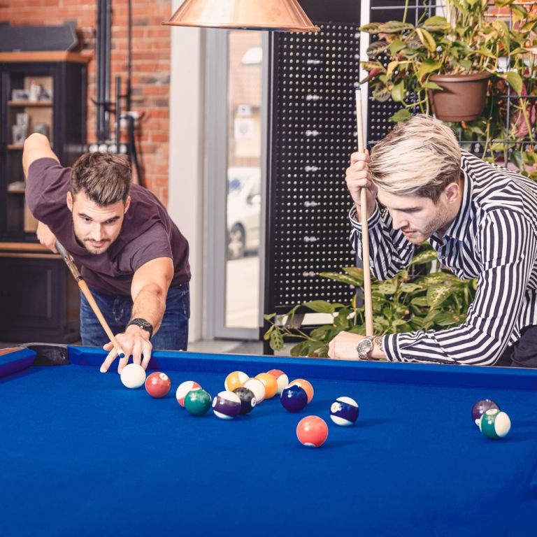 GamesPlanet Kulečníkový stůl s vybavením 6ft, hnědá/antracit - Obrázek 2