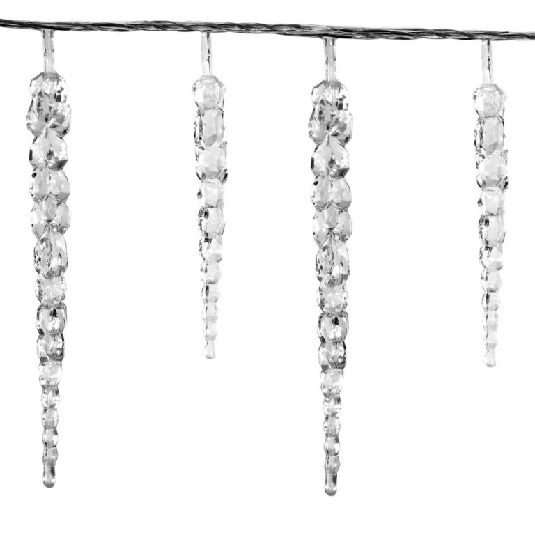 VOLTRONIC® 2043 Vánoční dekorativní osvětlení - rampouchy - 40 LED modrá - Obrázek 2