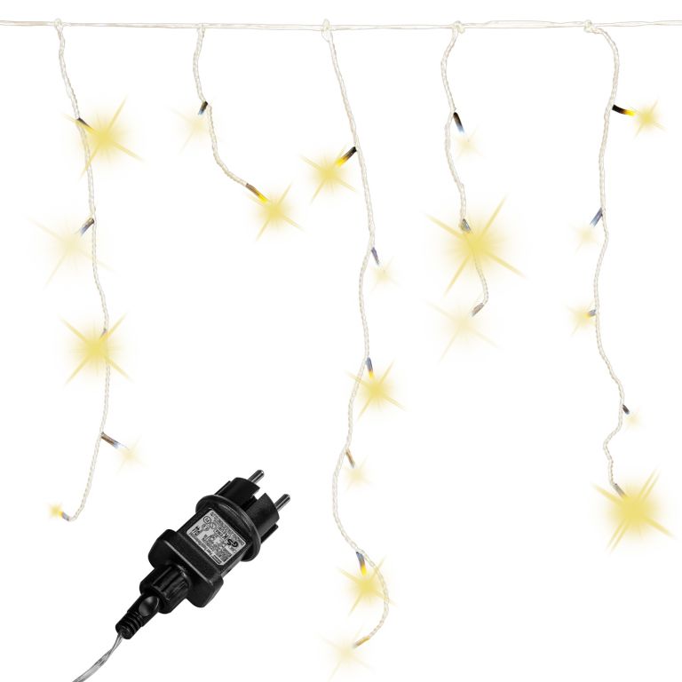 VOLTRONIC® Vánoční světelný déšť - 5 m, 200 LED, teple bílý - Obrázek 2