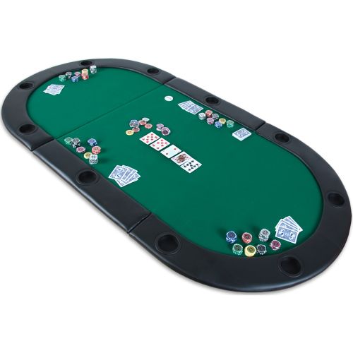 2031 GamesPlanet® Poker podložka, 208 x 106 x 3 cm, zelená 2031 GamesPlanet® Poker podložka, 208 x 106 x 3 cm, zelená