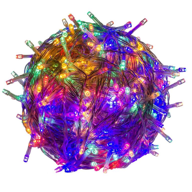 Vánoční LED osvětlení 10 m – barevné 100 LED + ovladač BATERIE VOLTRONIC® M59577 Vánoční LED osvětlení 10 m – barevné 100 LED + ovladač BATERIE VOLTRONIC® M59577