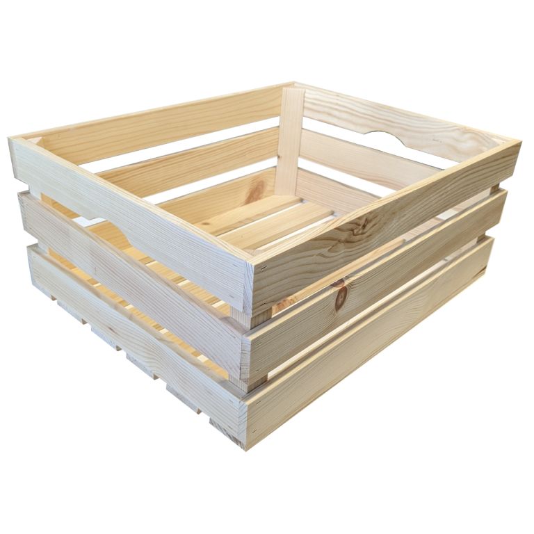 Gaboni 91538 Dřevěná bedýnka na ovoce XXL, 40 x 50 x 21 cm Gaboni 91538 Dřevěná bedýnka na ovoce XXL, 40 x 50 x 21 cm