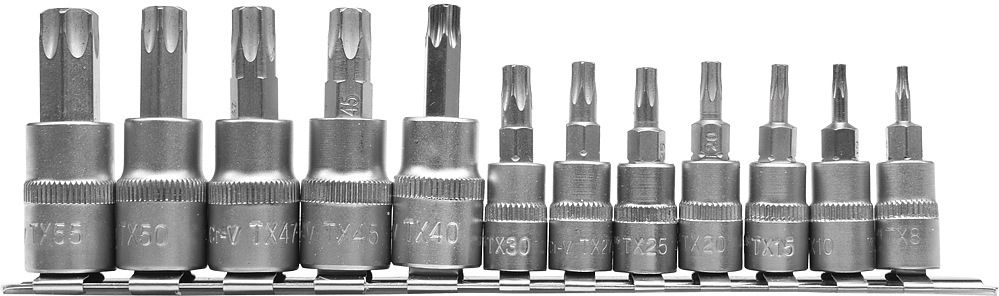 Bity Torx sada 12 ks (CrV 6150) Bity Torx sada 12 ks (CrV 6150)