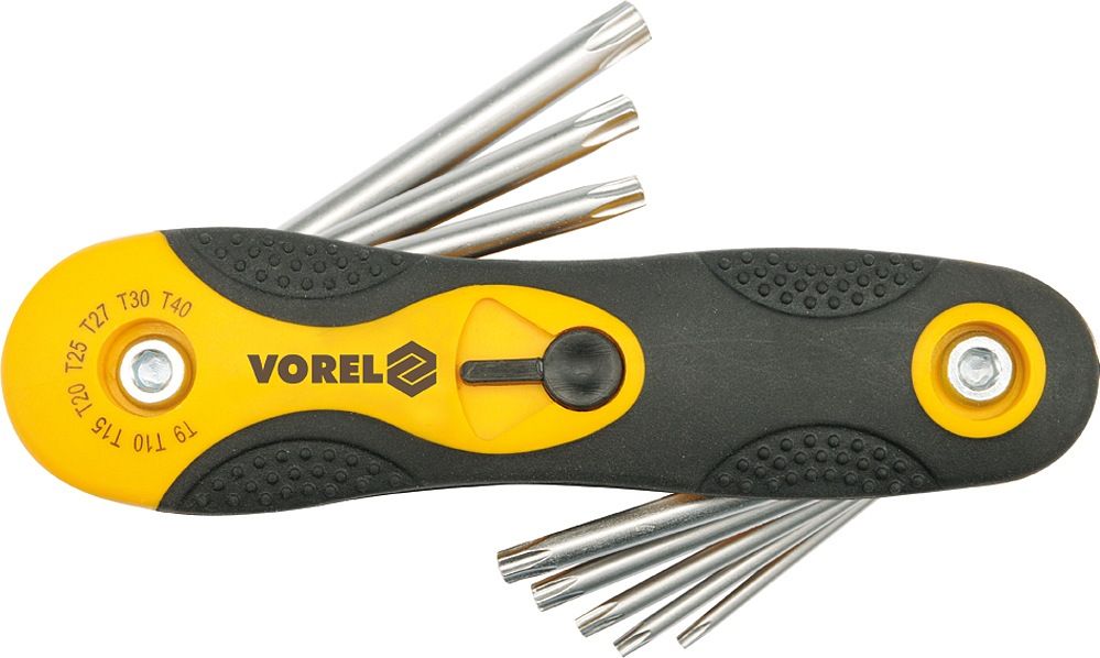 Vorel TORX Sada klíčů 8 ks CrV Vorel TORX Sada klíčů 8 ks CrV